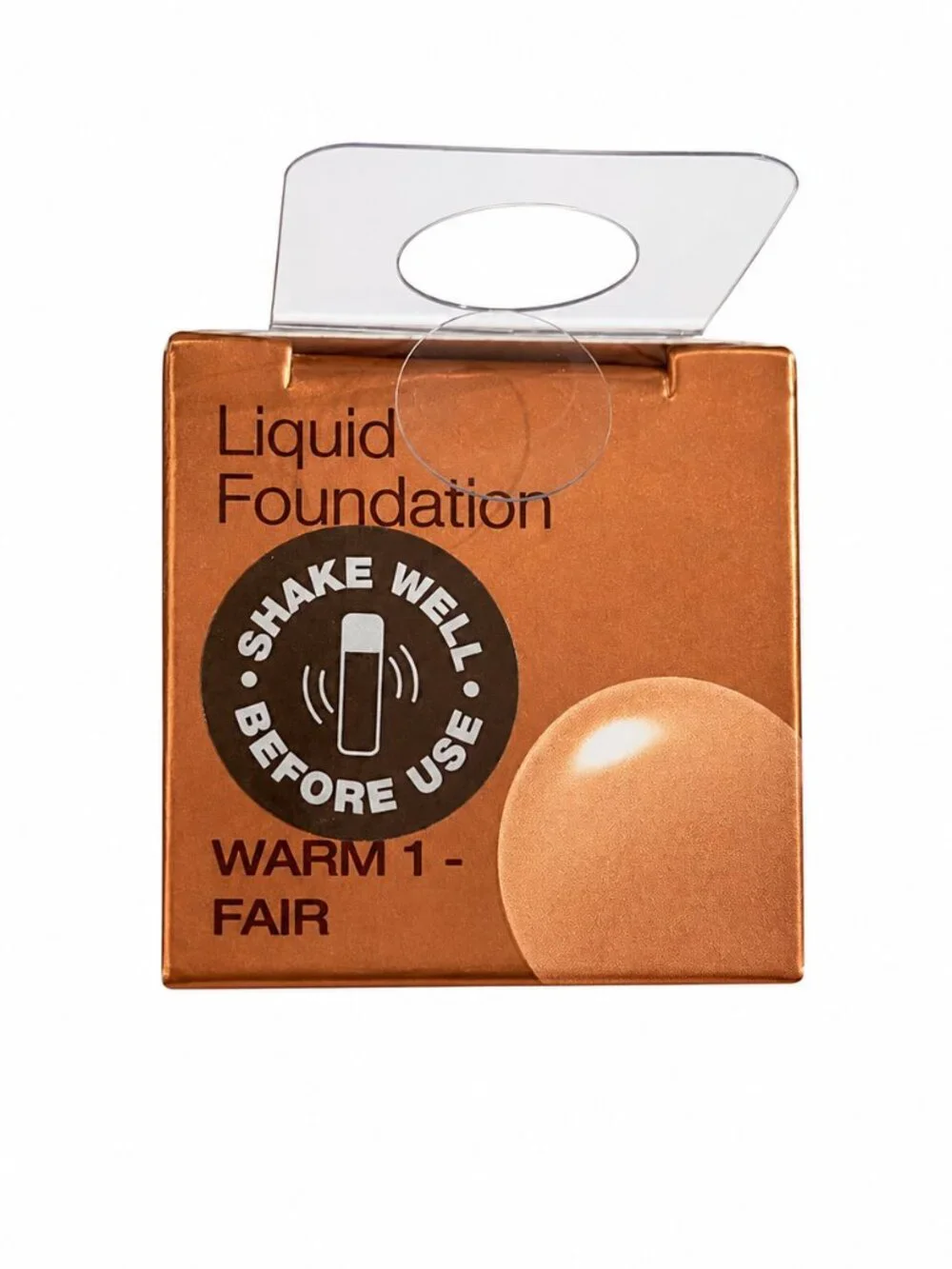 Mineral Fusion Liquid Foundation Warm 1 Fair Full Coverage Vegan 1 oz NIB